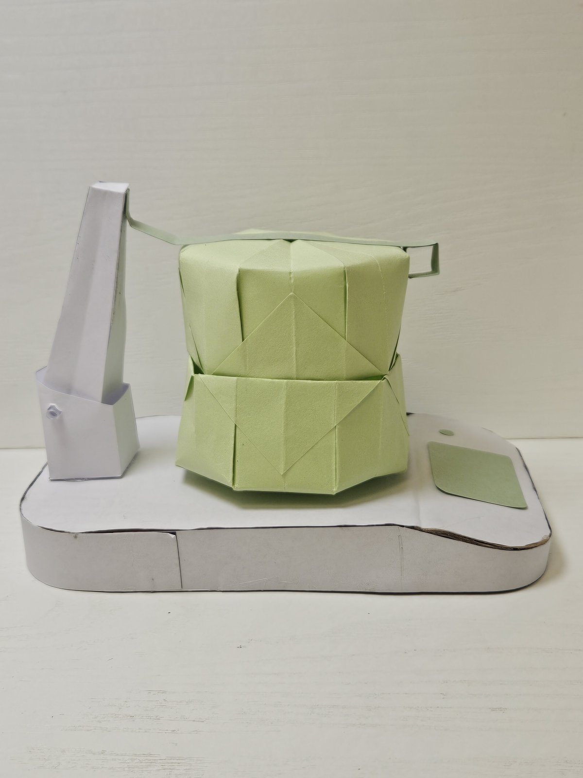 Paper model, side