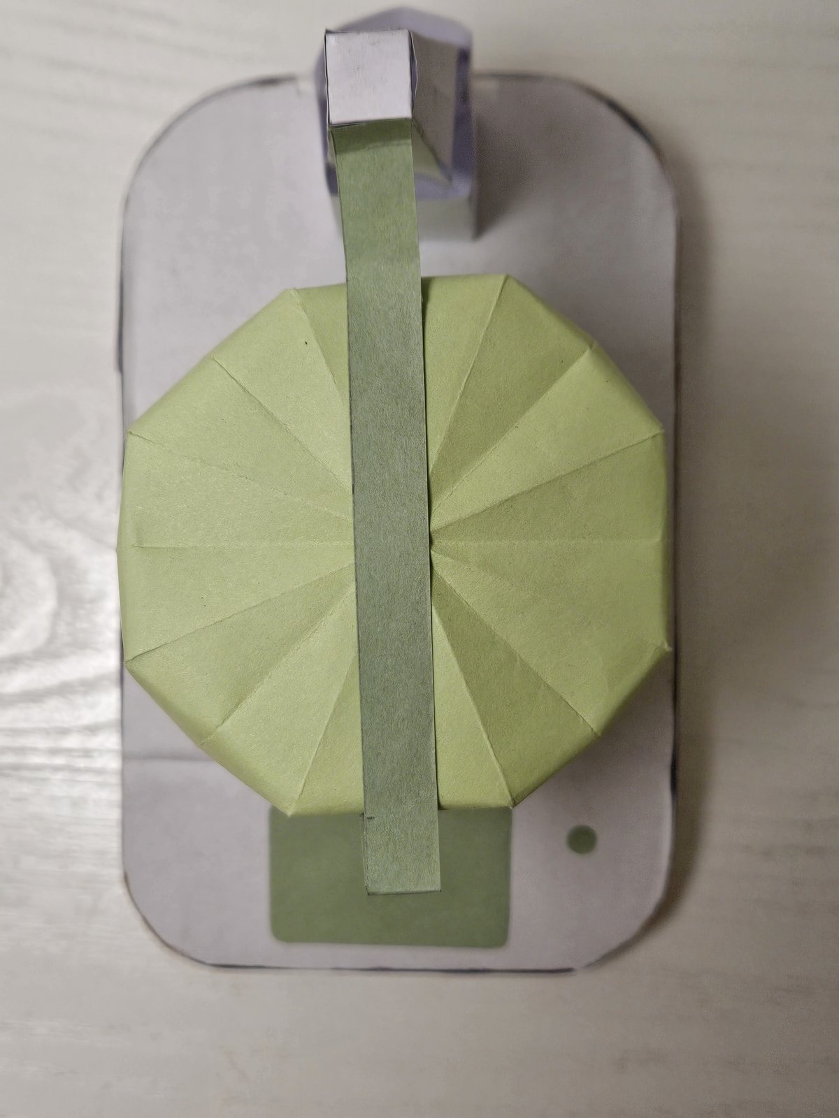 Paper model, top